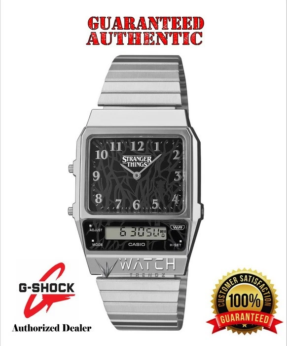 Casio x Stranger Things AQ-800EST-1A Analog-Digital Steel Watch IN