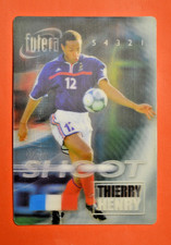 Futera Fußball World Stars 3D-Trading Cards 2002 / Thierry Henry Frankreich