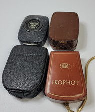 VTG Lot Light Meters Zeiss Ikon, Weston, Horvex 3  ElectroBewi Germany Untested