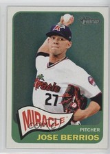 2014 Topps Heritage Minor League Edition Jose Berrios (Ball Behind Head) #88 3d5