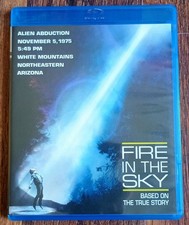 Scream Factory FIRE IN THE SKY Blu-ray 1993 UFO Alien Abduction Film