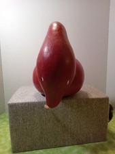 Large Hand Painted Goose Gourd Approximately 8" Tall Approximately 7" Wide