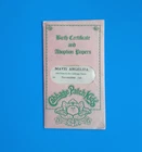 VTG Cabbage Patch Girl Doll Birth Certificate "Mavis Angelita" UNOPENED 11/1 DOB