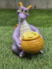 Disney Epcot Figment 1982 Opening Vinyl Coin Bank 7" *No Stopper Has Blemishes