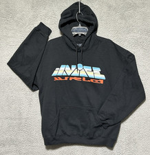 Juice WRLD x Vlone Cosmic World Hoodie 999 Club Black Large L Legends Never Die