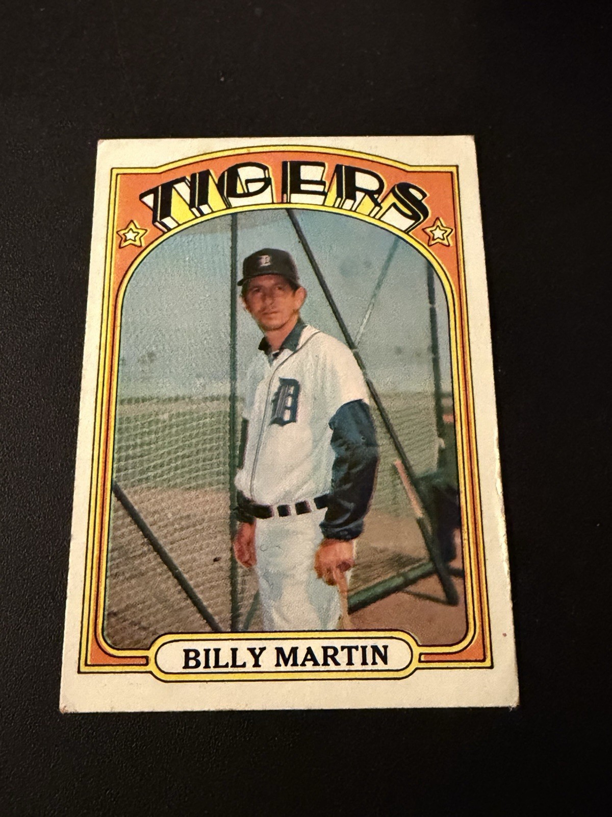 1972 Topps Billy Martin #33 VG