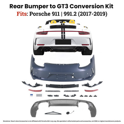 For 2017-2019 Porsche 911 991.2 Upgrade to GT3 Full Body Kit