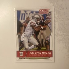 Panini 2016 Score Braxton Miller Ohio State Buckeyes Rookie #371 NCAA NFL Card. rookie card picture