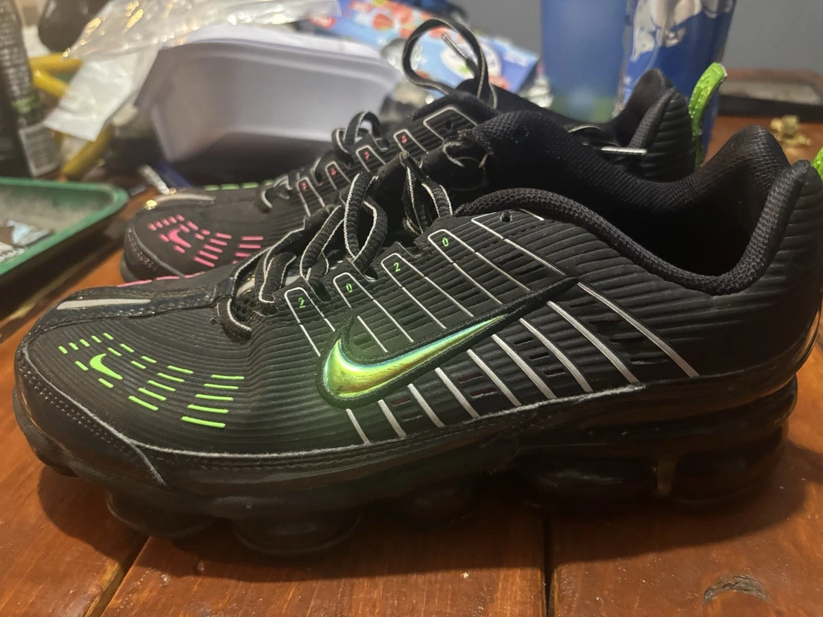 Nike Air VaporMax 360 Black Green Strike Pink Blast CK2718-003 Mens Size 9 WU2157579_2_enlarged.jpg main image 4