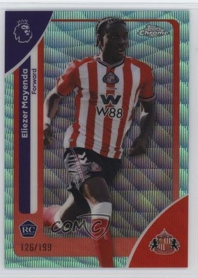 2025 Chrome Premier League Aqua Wave Refractor Eliezer Mayenda Rookie RC 0w77