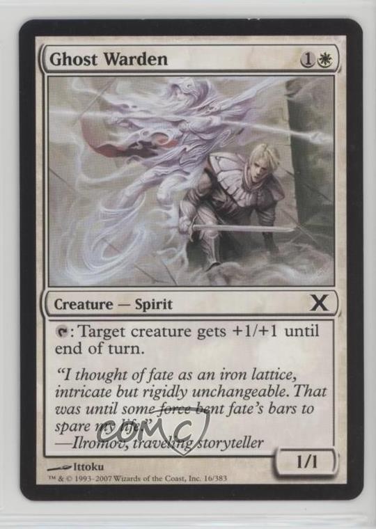 Ghost Warden Magic: 10th Edition #16 2007