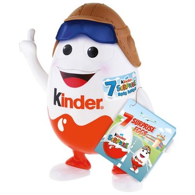 Ferrero Kinder Überraschung Maskottchen gefüllt mit 7 Ü-Eiern, 140g