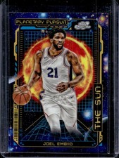 2023-24 Topps Cosmic Chrome Joel Embiid Planetary Pursuit Sun #PPS-6 76ers