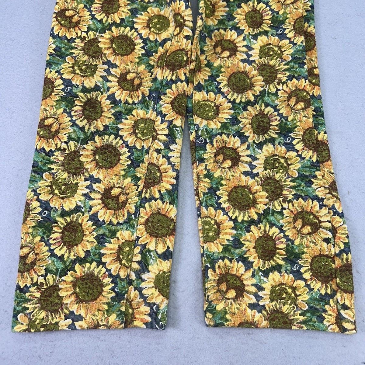 Jaded London Sunflower Pants 28x26.5 Skate Fit Tapestry Floral AOP