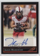 2021 Leaf Memories 1992 Base Bronze Spectrum 65/99 Jadon Haselwood Auto 1b8