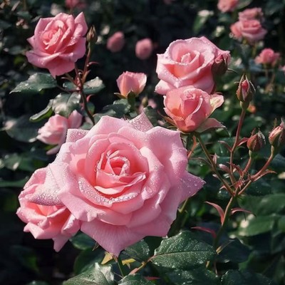 20 Light Pink Rose Seeds – Classic Elegance for Romantic Garden