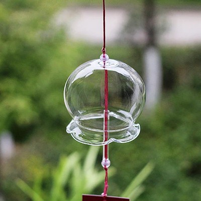 Glass Windspiel Windglocke Garten Dekor Fenster Sommer Dekoration