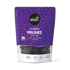 Organic Pitted Prunes, 7.9 Oz, Natural Dried Fruit, No Sugar Added, Sulphite-Fre