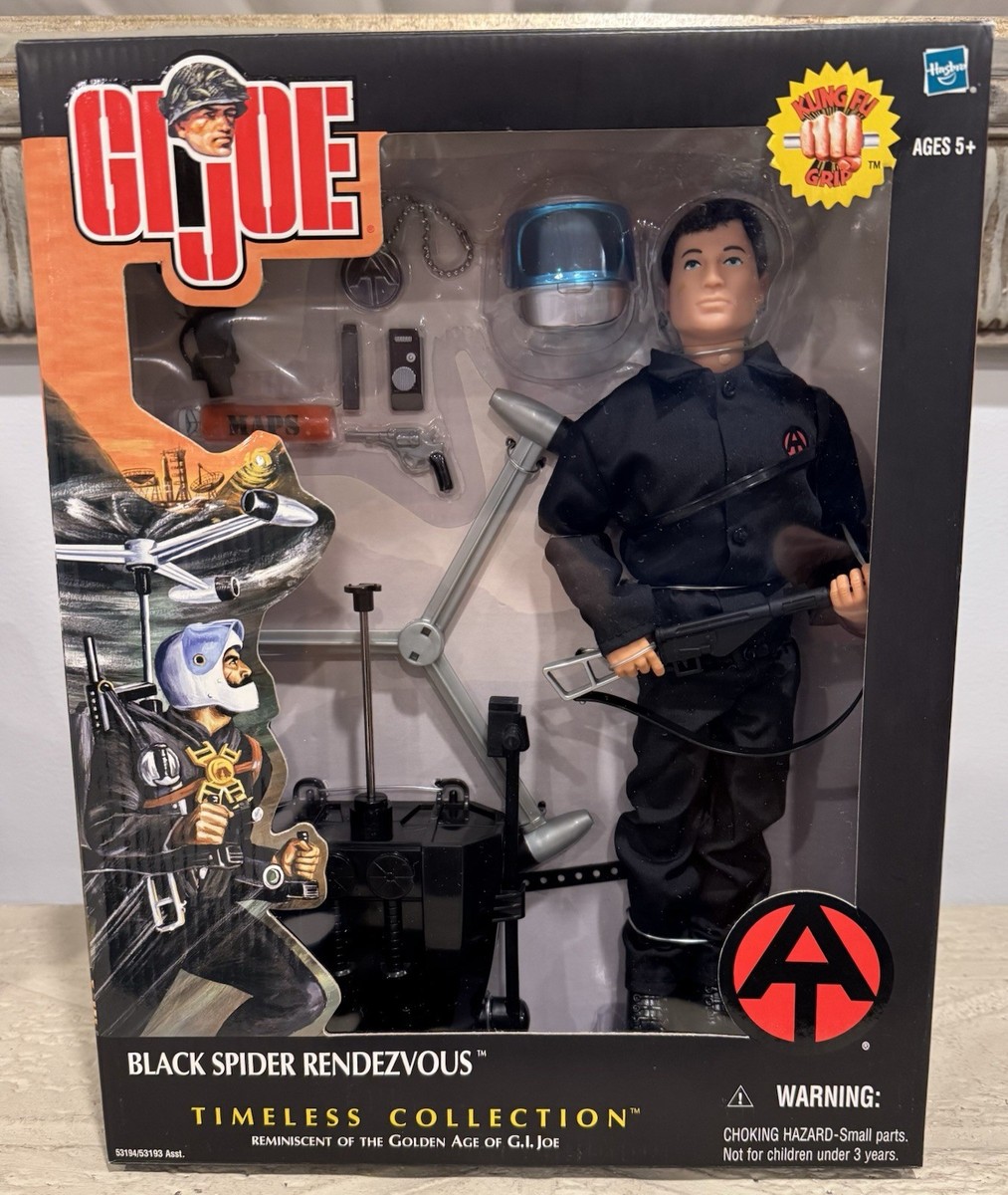 G.I. Joe Timeless Collection Black Spider Rendezvous Hasbro 2002