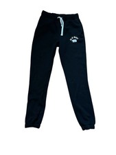 Old Navy Kids XL 14  16 Black Jogger Sweatpants Drawstring Cuffed