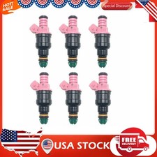 6pcs Fit Oem Fuel Injectors For 0280150440 1996-2000 Bmw 2.8l 3.2l I6 Fj357