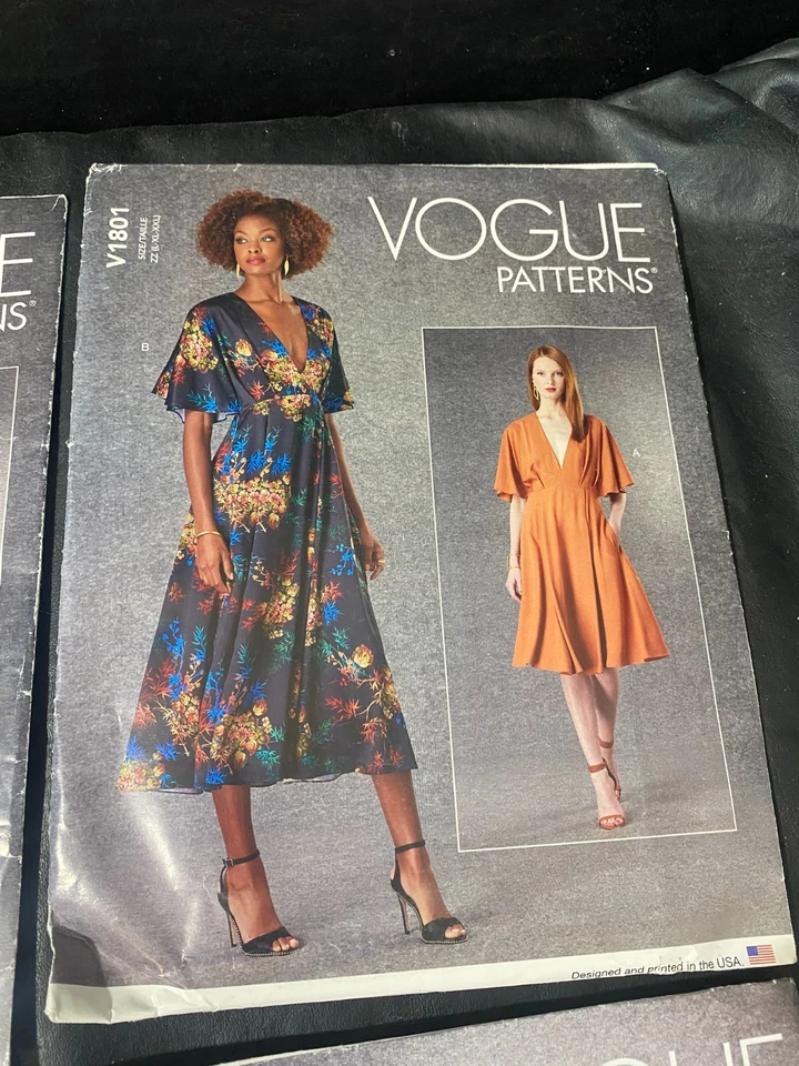 VOGUE patrones de costura elegante lote de 8 Julio César Rachel Comey ¡y más! Foto 2 de 4