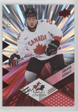 2024 Upper Deck Team Canada Juniors Outburst Red /25 Jordan Dumais #54 1tb6