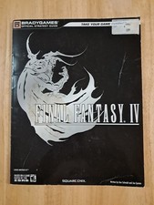 FINAL FANTASY IV Official Strategy Guide Bradygames