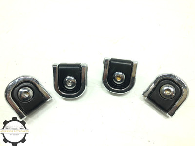 2013-2022 RANGE ROVER L405 REAR TRUNK CARGO TIE DOWN HOOK ANCHOR SET X4 OEM