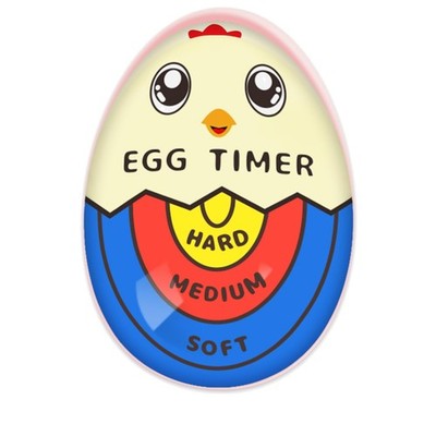 Egg Timer for Boiling Eggs that Changes Color When Done, Tricolor