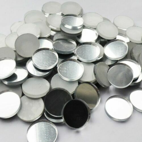 Mini Mirror Circles,Mosaic Tile Pieces for Home Decor, DIY Craft Projects& Dress - Picture 7 of 7