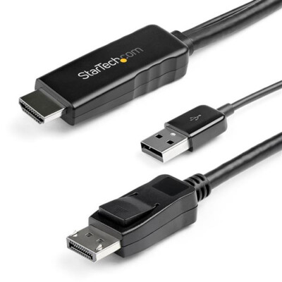 StarTech.com HDMI auf DisplayPort Adapterkabel 3m - 4K 30Hz