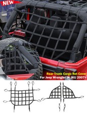 Car Rear Cargo Net Restraint Protective Trunk Mesh for Jeep Wrangler 07 JK JKU
