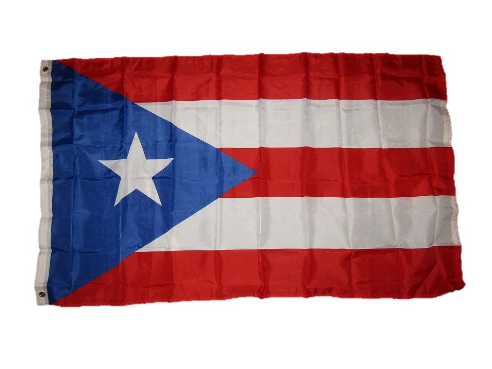 Puerto Rico Flagge 3x5 Fuß – Hellblau, Mit Messingösen, Doppelt Genäht, Für Innen & Außen