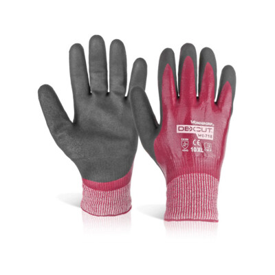 Wonder Grip Dexcut nitrilbeschichtete Handschuhe, öl- und nassbeständig, 13 Gauge HPPE