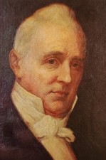 1857 James Buchanan President Portrait Lancaster PA Postcard