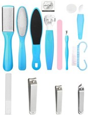 Stainless Callus Removers Set Foot File Pedicure Tools Kit for Men Women