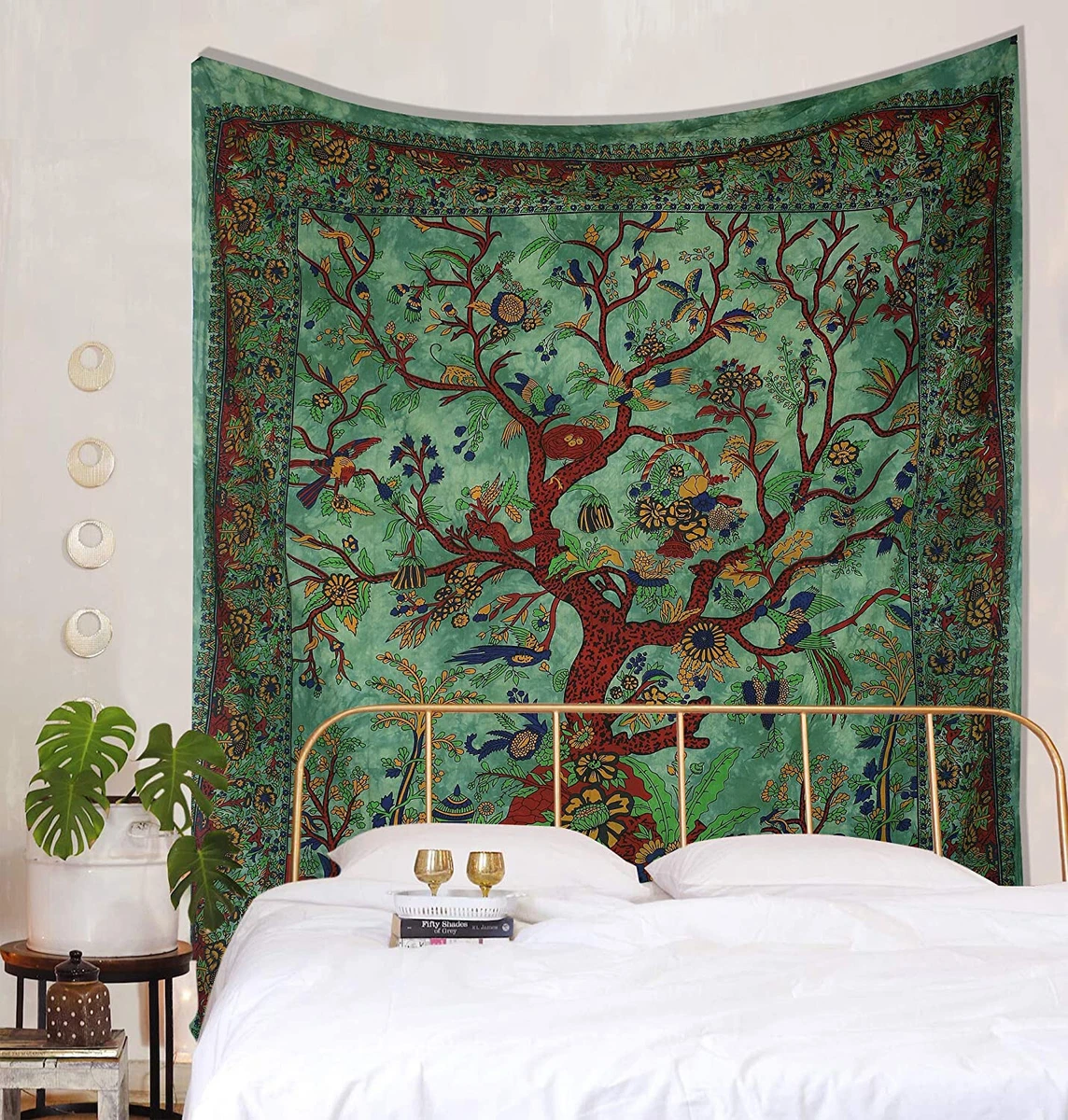 Bedroom wall blanket sale