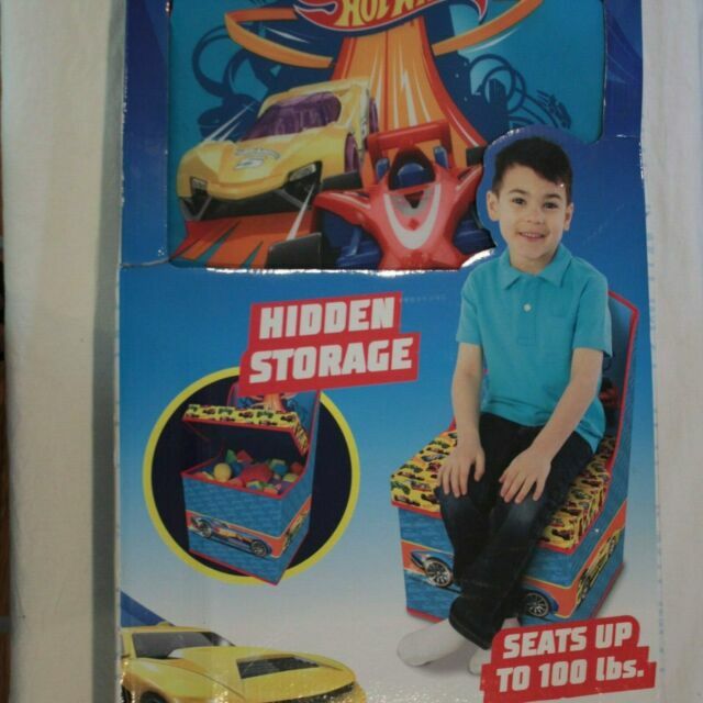 hot wheels storage chair