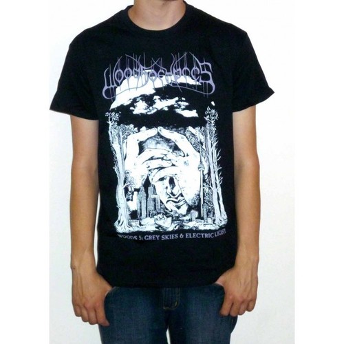 Woods Of Ypres - Woods 5: Grey Skies & Electric Light Official T-Shirt (Black) - View #3