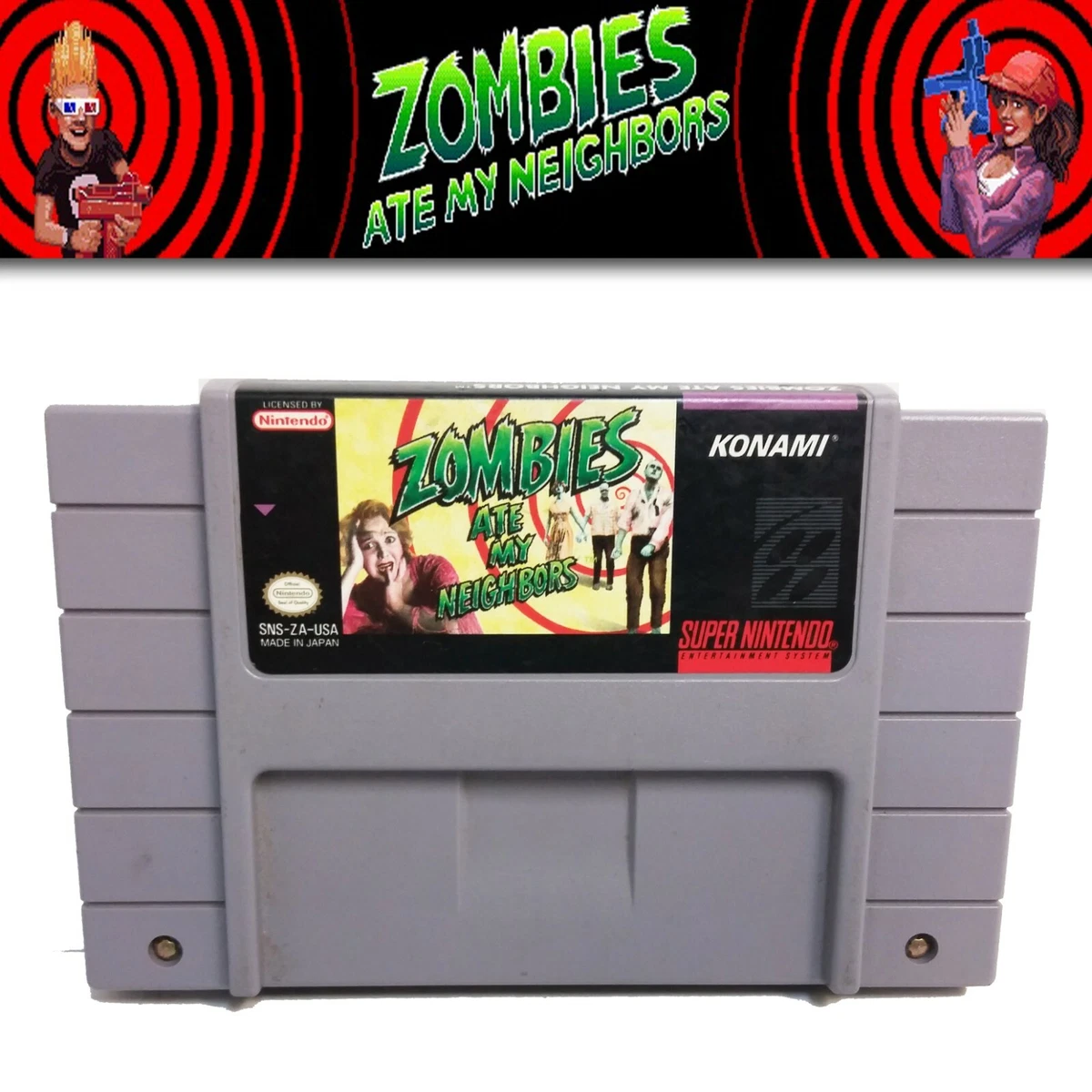 Zombies Ate My Neighbors - Super Nintendo (1993)