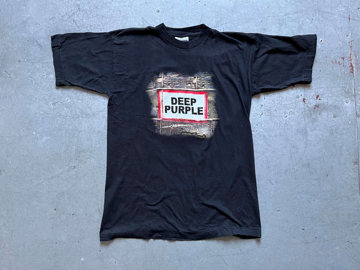 90s Vintage Deep Purple Single Stitch 50/50 Turbogadget Rock Metal 