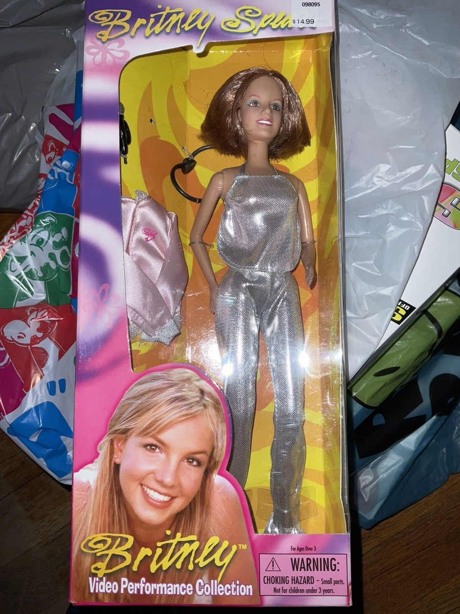 Mattel Britney Spears 2000 Barbie Doll Video Performance