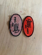  VINTAGE  tucking arbet trucking  patch, new old stock, 60's