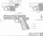 1911-A1 Gov't Model Drawings, Blueprints, 54 pages!! — photo 2