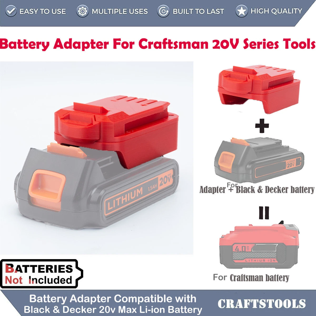 DIY upgrade of Black & Decker Li-ion Battery 