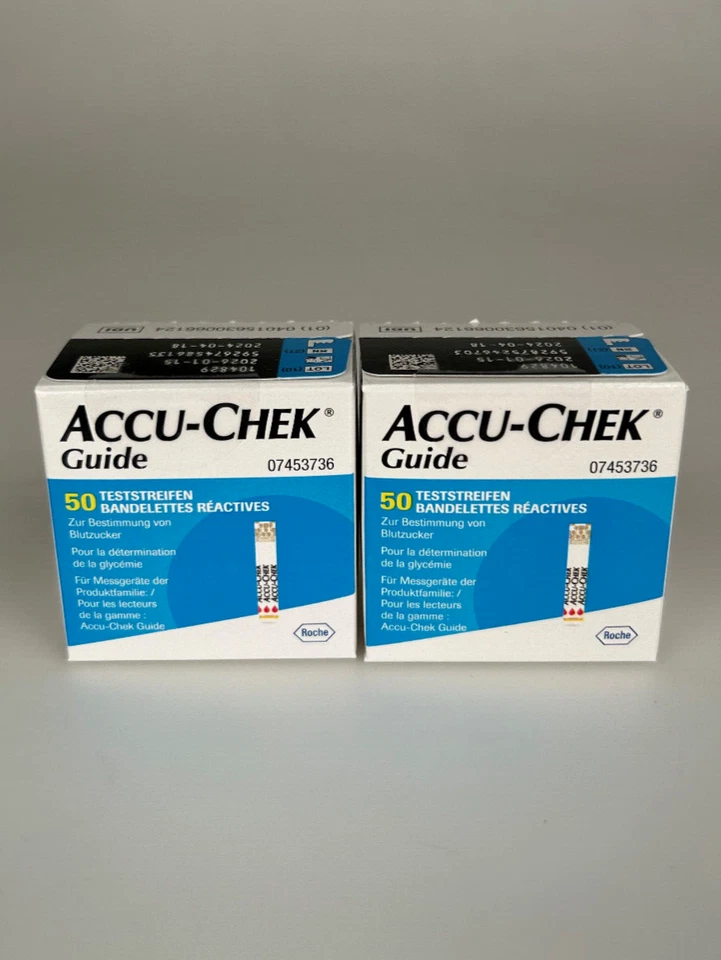 ACCU-CHEK Accu Chek Guide | 100 Stk | PZN 15400478 | Verfall: 07.07.2027