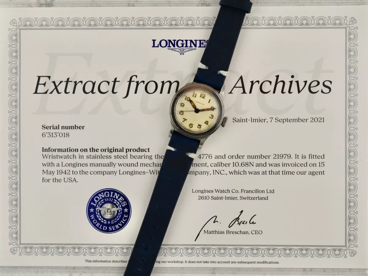Longine watch ebay new arrivals