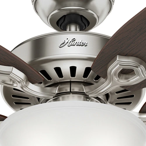 Hunter 52" Builder Deluxe Traditional Casual Ceiling Fan w/ Light and Pull Chain - Picture 18 of 30