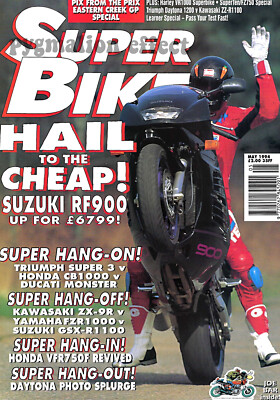 ZX-9R FZR1000 EXUP GSX-R1100 RF900 CB1000 Speed Triple Ducati Monster ZZ-R1100